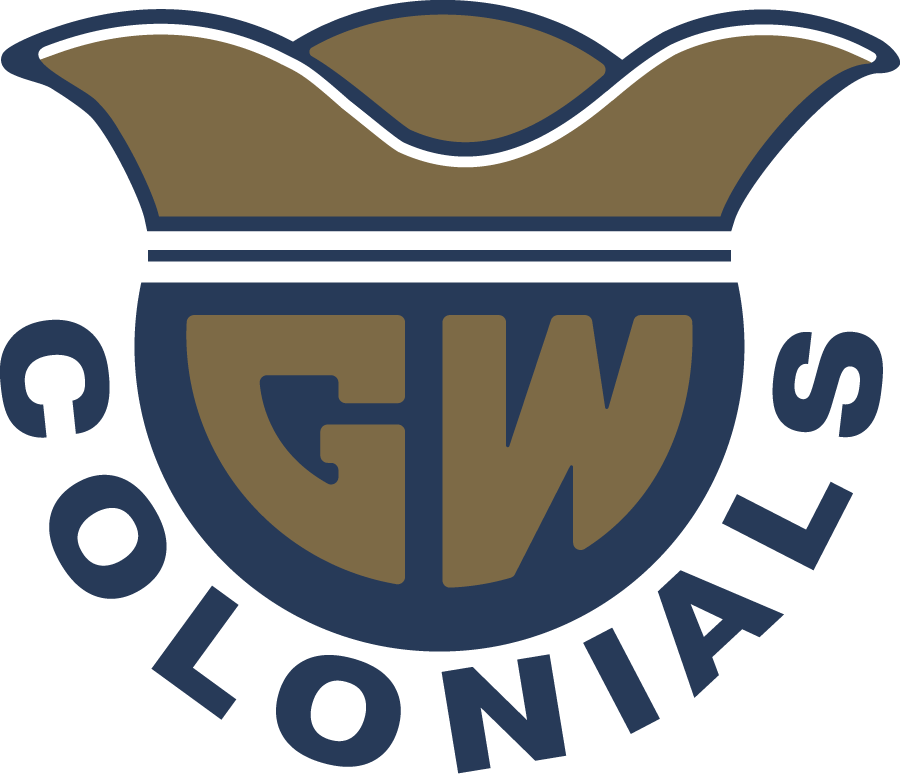 George Washington Colonials 1983-1989 Primary Logo diy iron on heat transfer